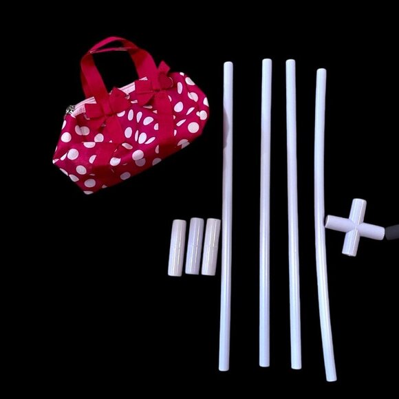 18" Doll Camping Set With 3 Sleeping Bags 2 Tents & Play Dishes - Picture 13 of 13